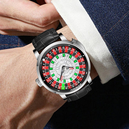 PINDU P6629 Roulette Watches  Design Movement Sapphire Men's Mechanical Watch