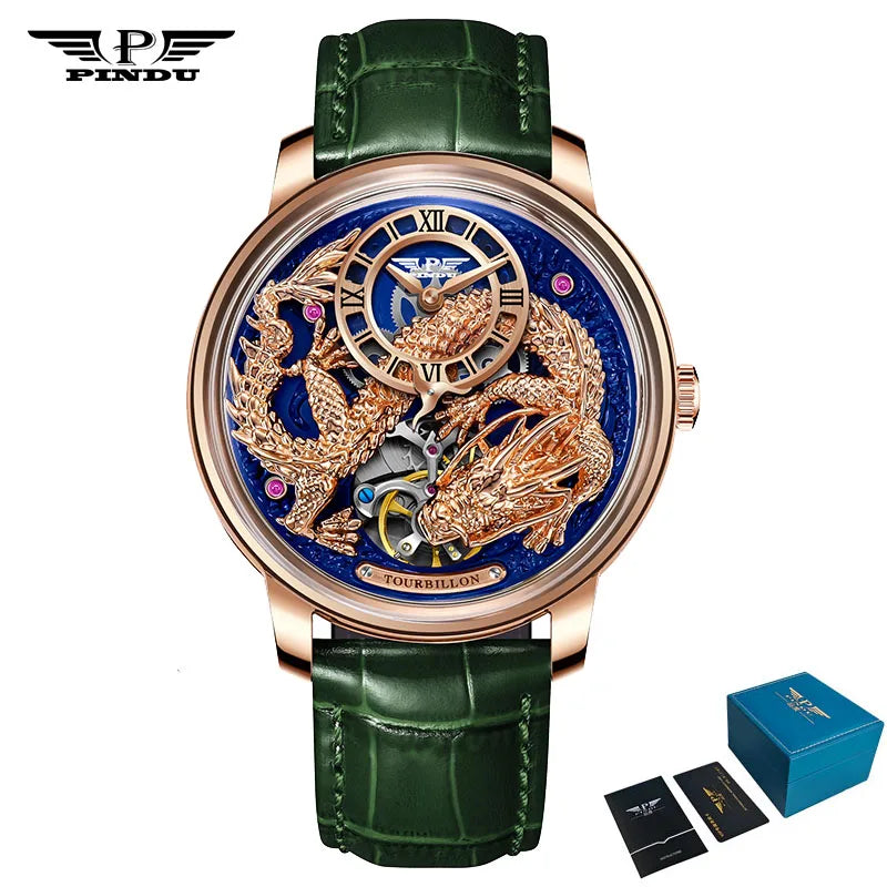 PINDU  M2797B Automatic Mechanical Watch Men Watches