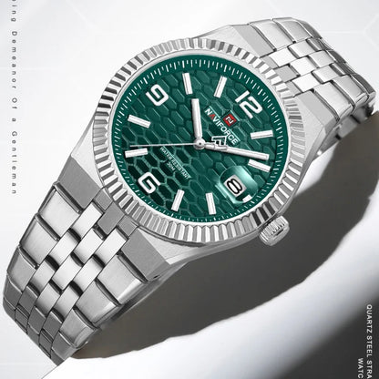 NAVIFORCE NF9277 Quartz Watch Stainless Steel Water-Resistant