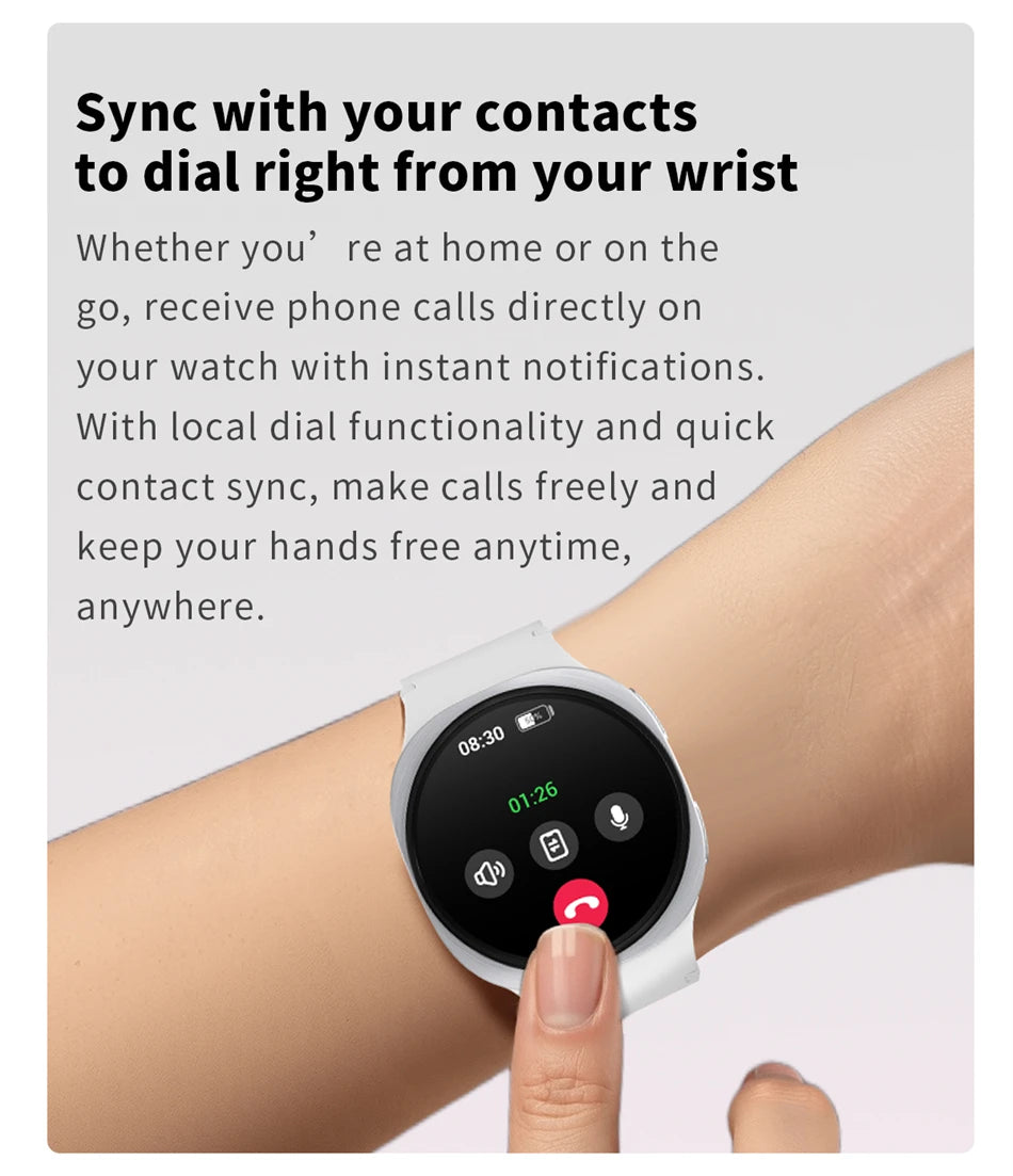 Smart Watch GPS Track Smart Watches For Men Women Sport Heart Rate Bluetooth Call NFC IP68 Waterproof Compass Smartwatch 8 Mini