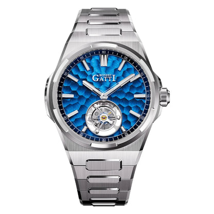 ChronoState BONEST GATTI BG7005 – 43MM Tourbillon Skeleton Watch | Sapphire Crystal Mechanical Timepiece