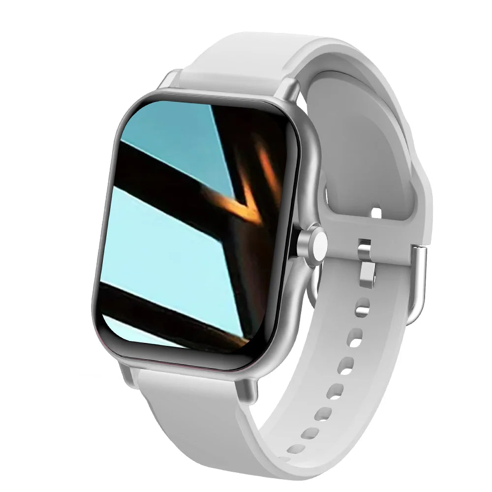 KESHUYOU 2025 Smart Watch 2.01 Inch HD Display Answer Make Call Message Preview Sport Modes DIY Dial Weather Forecast Men Women