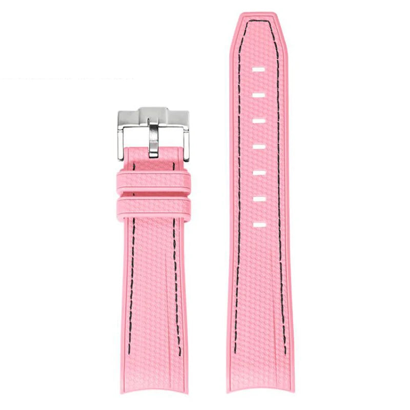 20mm Diving Strap for Omega X Swatch Joint MoonSwatch Men Women Arc Curved End TPU Rubber Bracelet for Rolex Watch Band Tools