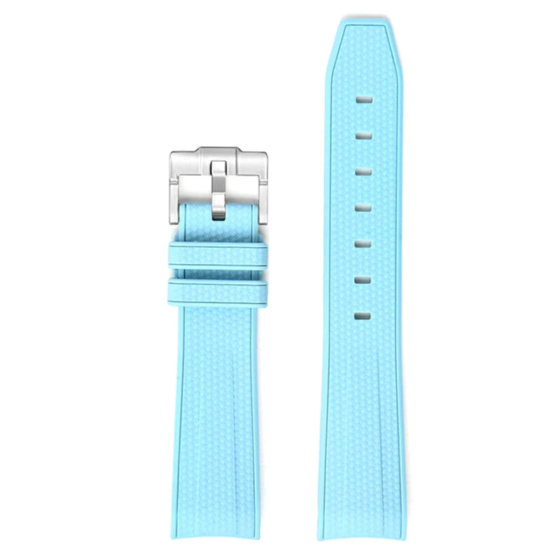 Rubber Watchband for Swatch X Omega Joint MoonSwatch Waterproof Sport 20mm Watch Strap Silicone Curved End Band for Men Women
