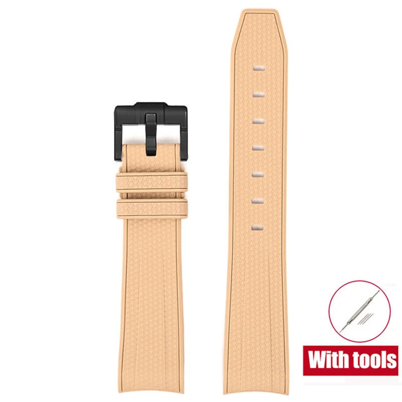 Rubber Watchband for Swatch X Omega Joint MoonSwatch Waterproof Sport 20mm Watch Strap Silicone Curved End Band for Men Women