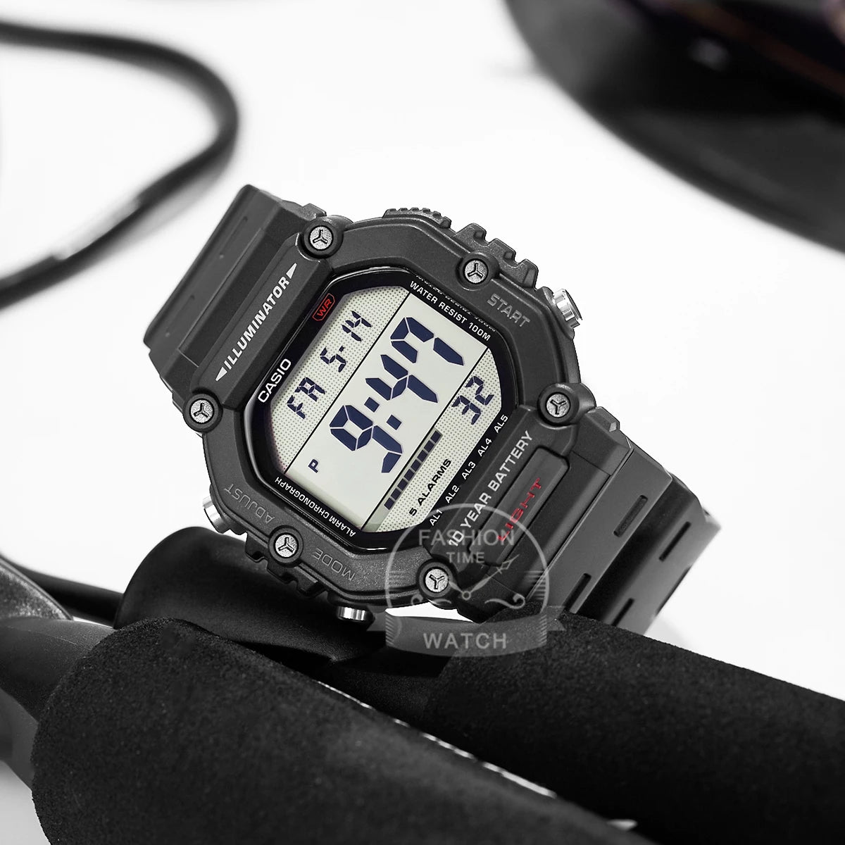 Casio Men's Sport Watch Versatile Fashion Digital Display Water Resistant Strap Timepiece AE-1600H-