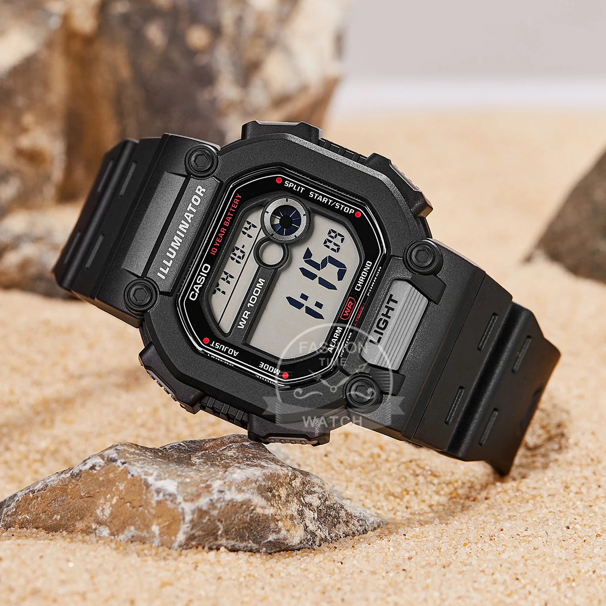 Casio watch for men top luxury set military digital watch multifunctional relogio W-737H-1A