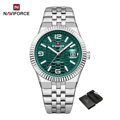 NAVIFORCE NF9277 Quartz Watch Stainless Steel Water-Resistant