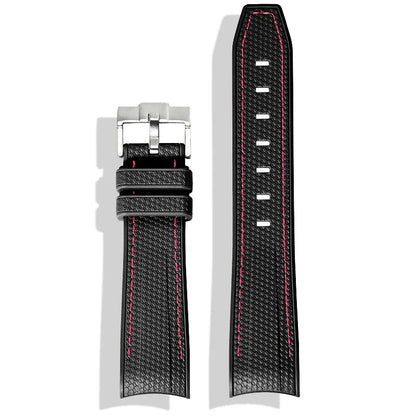Rubber Watchband for Swatch X Omega Joint MoonSwatch Waterproof Sport 20mm Watch Strap Silicone Curved End Band for Men Women