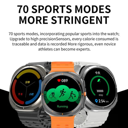 The BW7 smartwatch features a multi-functional sports and fitness tracker with a 1.46-inch AMOLED screen for health monitoring