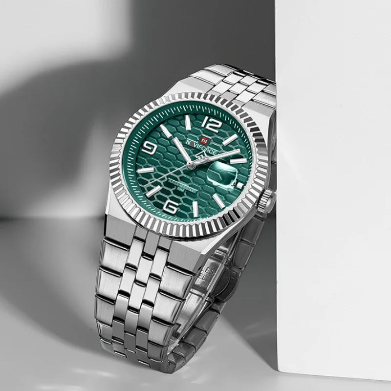 NAVIFORCE NF9277 Quartz Watch Stainless Steel Water-Resistant