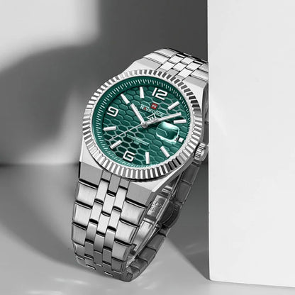 NAVIFORCE NF9277 Quartz Watch Stainless Steel Water-Resistant
