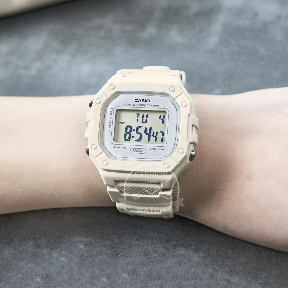 Casio watch top luxury set military digital watch relogio free shipping  W-218HC-8A