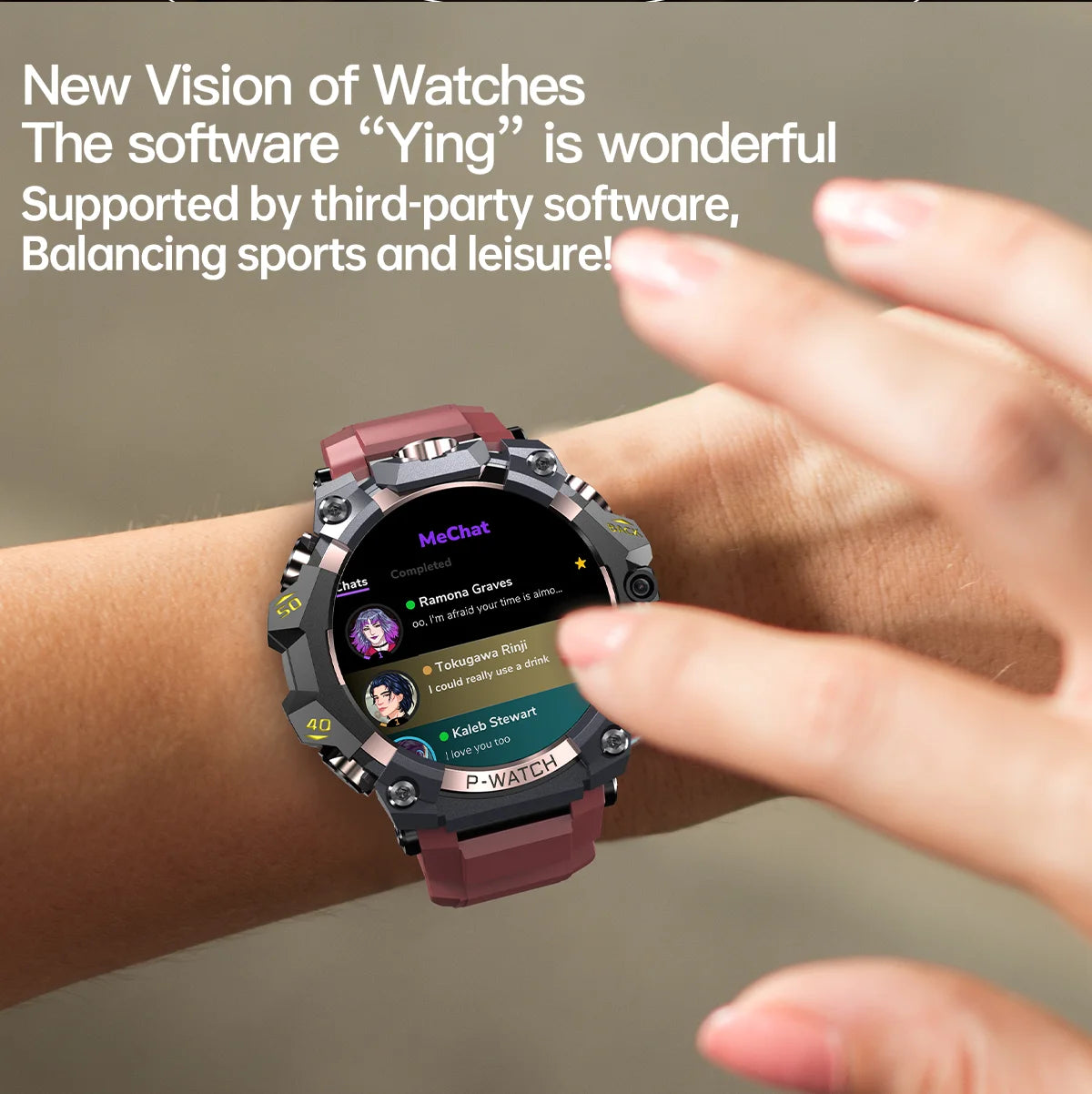 Q668 Smartwatch Android 10.0 1.95inch Amoled 720*720 5G Cellular Version Smart Watch With 800W Dual Camera GPS WIFI 5G Sim Card