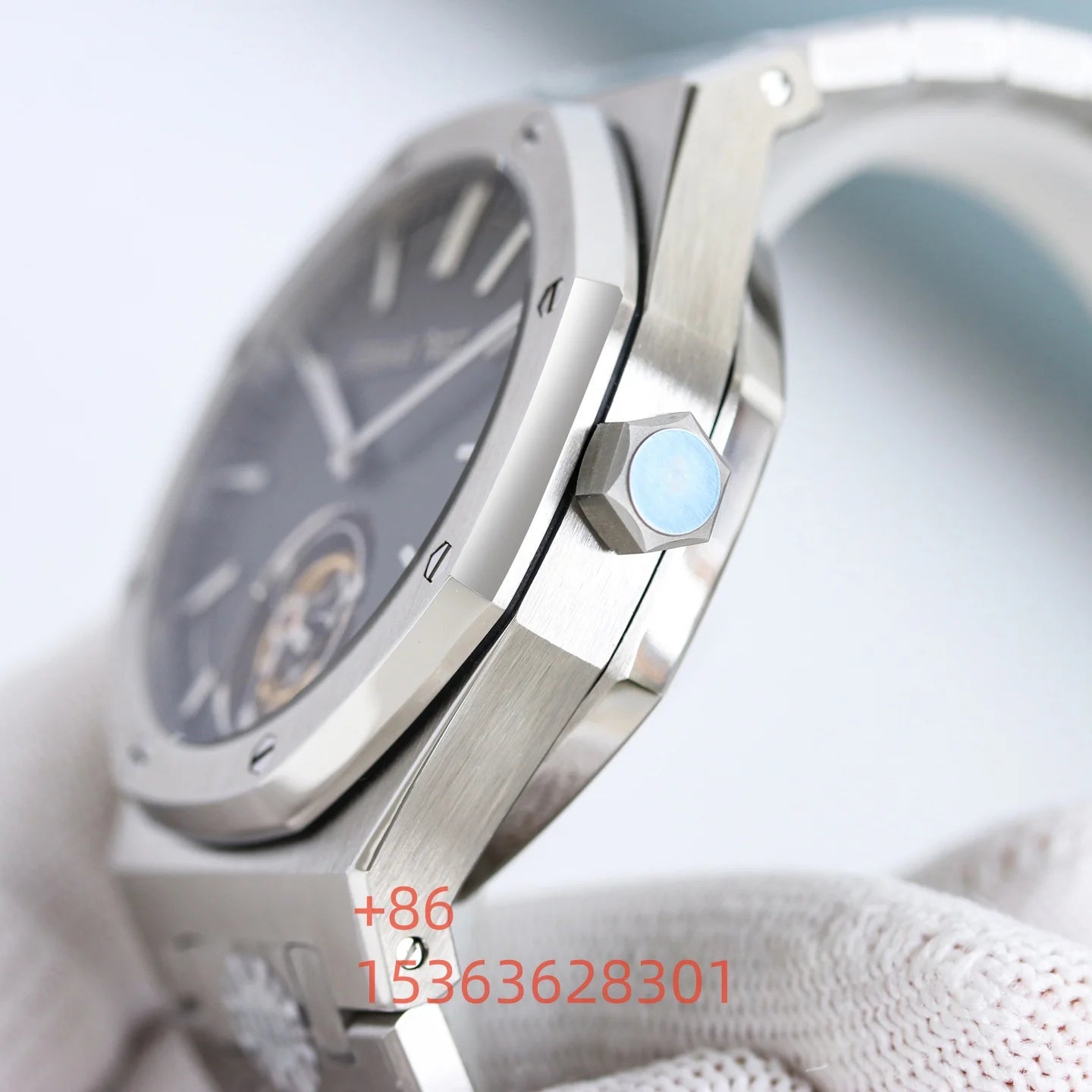 Customized OMF Factory Double Cycloid Hollow Out 41mm Watch 904L Luxurious Waterproof Mechanical Man Watch