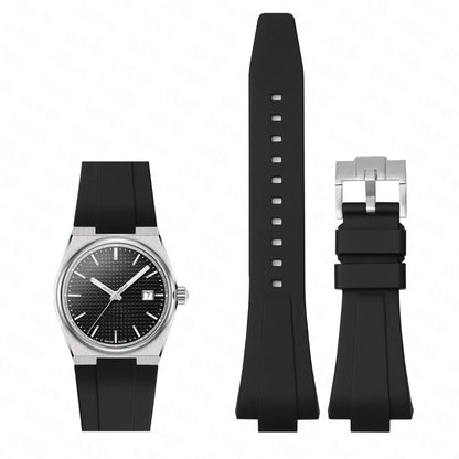 Silicone Strap For Tissot PRX 35MM/40MM Series Men Women Casual Fashion Replacement Rubber Strap + Quick release tools