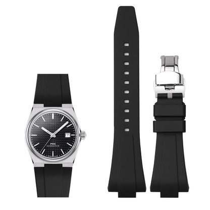 Silicone Strap For Tissot PRX 35MM/40MM Series Men Women Casual Fashion Replacement Rubber Strap + Quick release tools