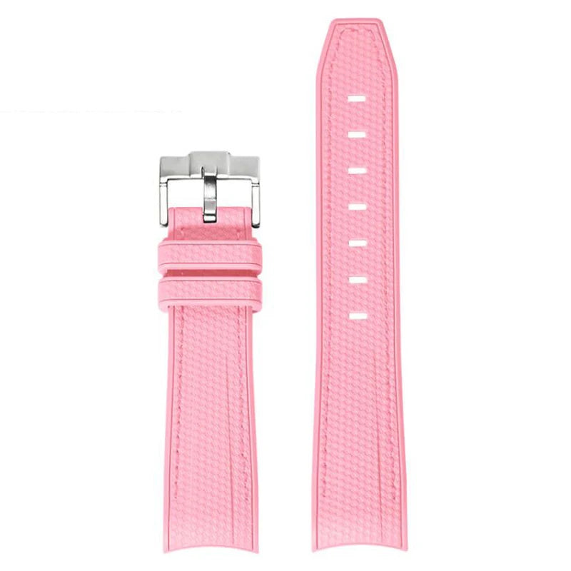 20mm Diving Strap for Omega X Swatch Joint MoonSwatch Men Women Arc Curved End TPU Rubber Bracelet for Rolex Watch Band Tools