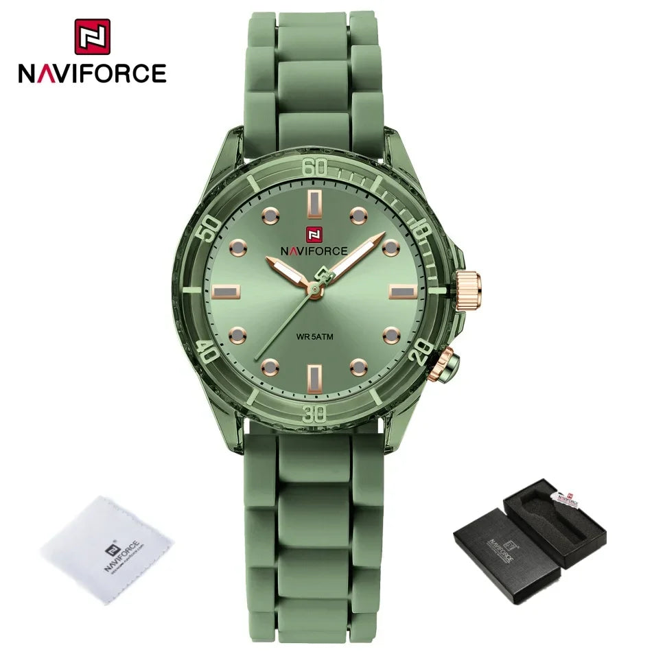 NAVIFORCE NF7115 Elegant Waterproof Lightweight tylish watch, casual watch