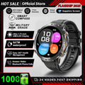 2026 Military TANK X3 Smart Watch Men 1.73" AMOLED Screen 5ATM Waterproof 1000mAh Battery GPS Sports Fitness Track Smart Watches