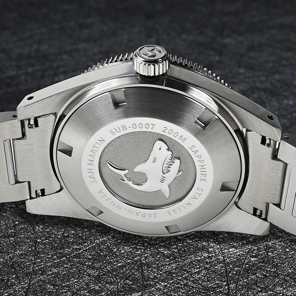 San Martin SN0007 Official Watch Automatic Mechanical Watch Sapphire Glass