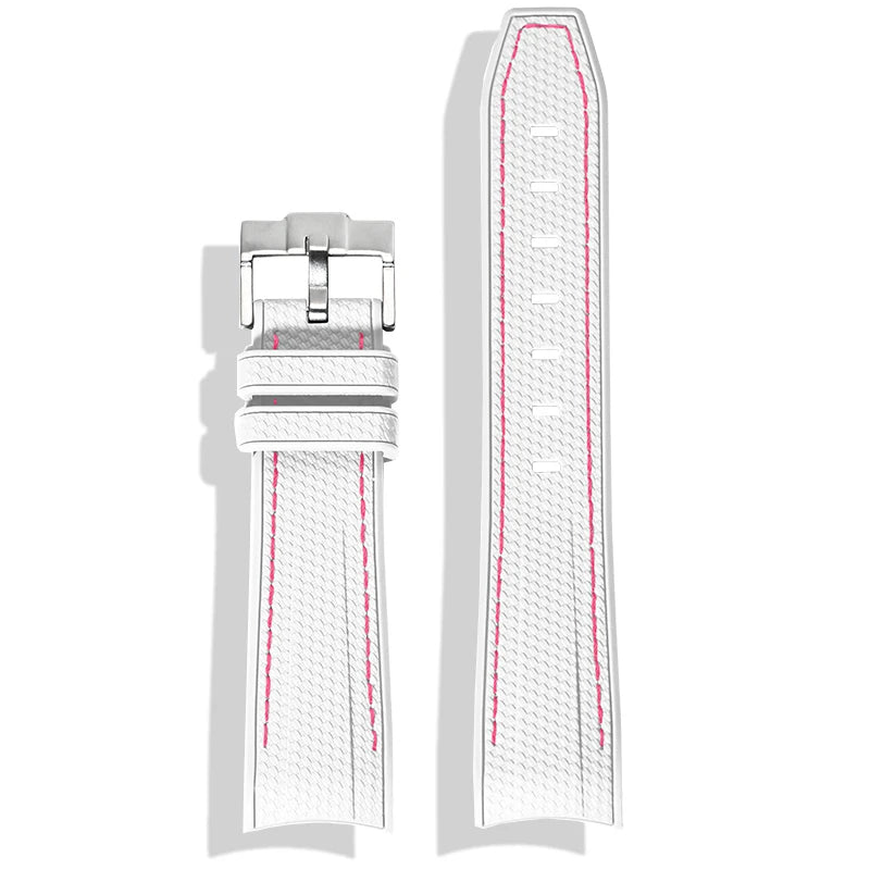 Rubber Watchband for Swatch X Omega Joint MoonSwatch Waterproof Sport 20mm Watch Strap Silicone Curved End Band for Men Women