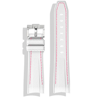 Rubber Watchband for Swatch X Omega Joint MoonSwatch Waterproof Sport 20mm Watch Strap Silicone Curved End Band for Men Women