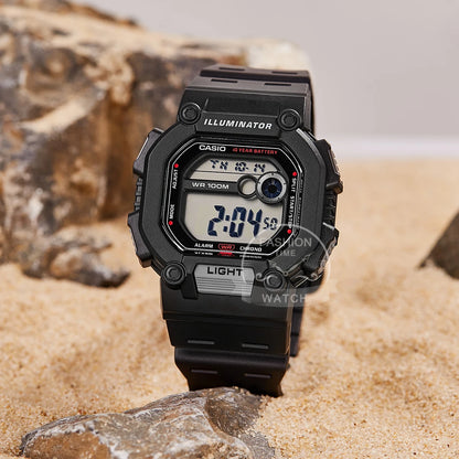 Casio watch for men top luxury set military digital watch multifunctional relogio W-737H-1A