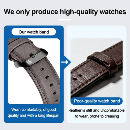 NAVIFORCE Men Casual Sport Military Quartz Calendar Wrist Watch for Man Business Leather Waterproof Male Clock Relogio Masculino