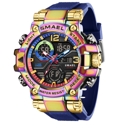 SMAEL Brand 8110 Waterproof Dropshipping Watch Alarm Clock night light Young Fashion business Quartz Sport Wristwatches