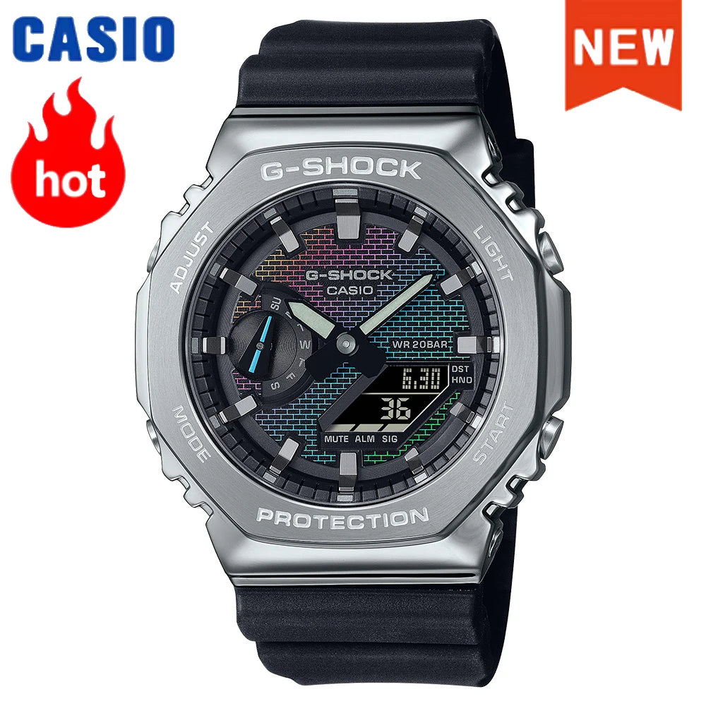 2026 nEw Casio GM-2100 series dopamine color trend sports watch G-SHOCK multi-functional sports couple watch fashion item luxur