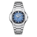 2026 New Luxury Military Man Watch Square Waterproof Luminous Date Week Men Watch Stainless Steel Quartz Men's Watches Reloj+box