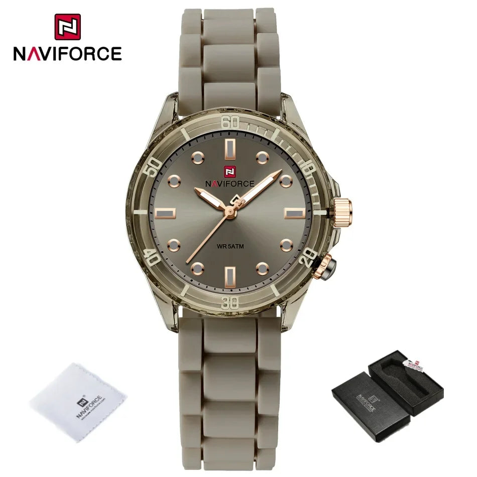 NAVIFORCE NF7115 Elegant Waterproof Lightweight tylish watch, casual watch