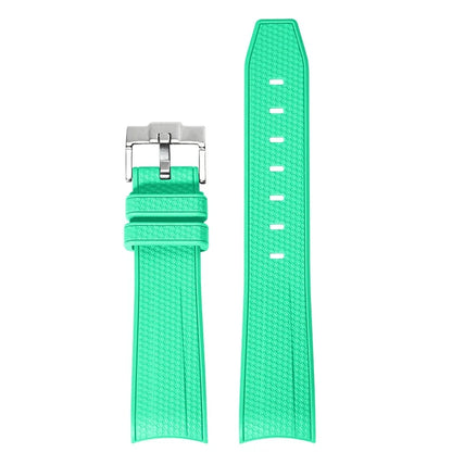 Rubber Watchband for Swatch X Omega Joint MoonSwatch Waterproof Sport 20mm Watch Strap Silicone Curved End Band for Men Women
