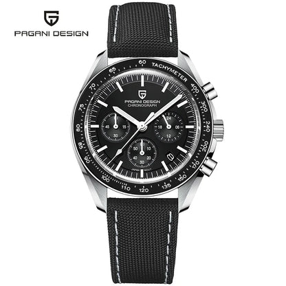 PAGANI DESIGN 2026 New V5 PD1701 Men's Watches Luxury Quartz Watch Men Sport Speed Chronograph AR Sapphire glass 100M Waterproof