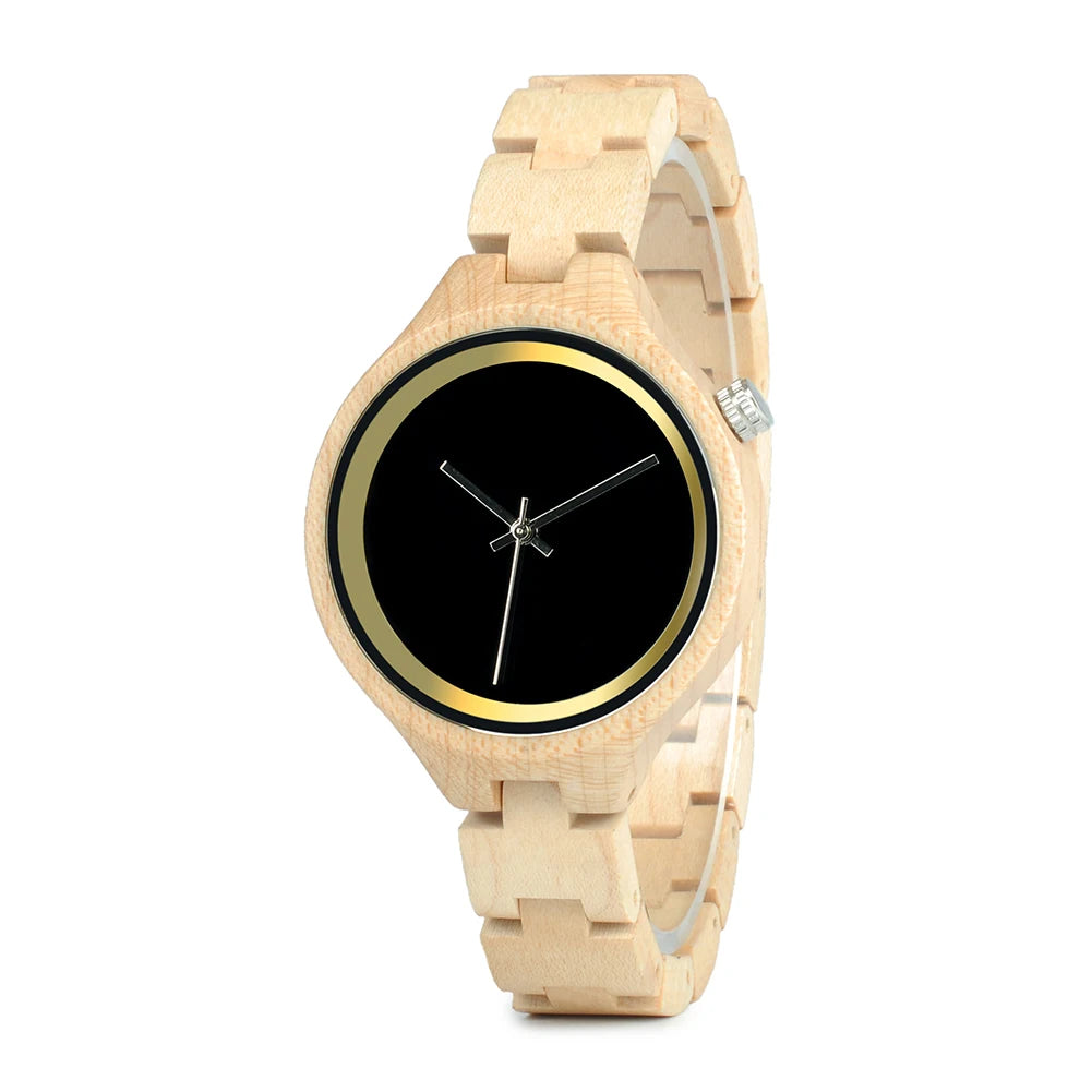 BOBOBIRD Wood Watch on Sale Fashion Quartz Men Women Watches Top Branded Wooden Bracelet Wristwatch Clearance Dropshipping