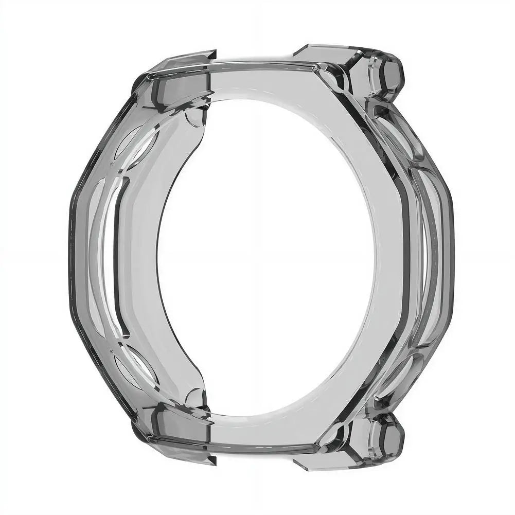 Rugged TPU Guard for Amazfit T-Rex Ultra 2 Smartwatch Case 4-Corner Full Protection Anti-Scratch Wear-Resistant Bumper Cover