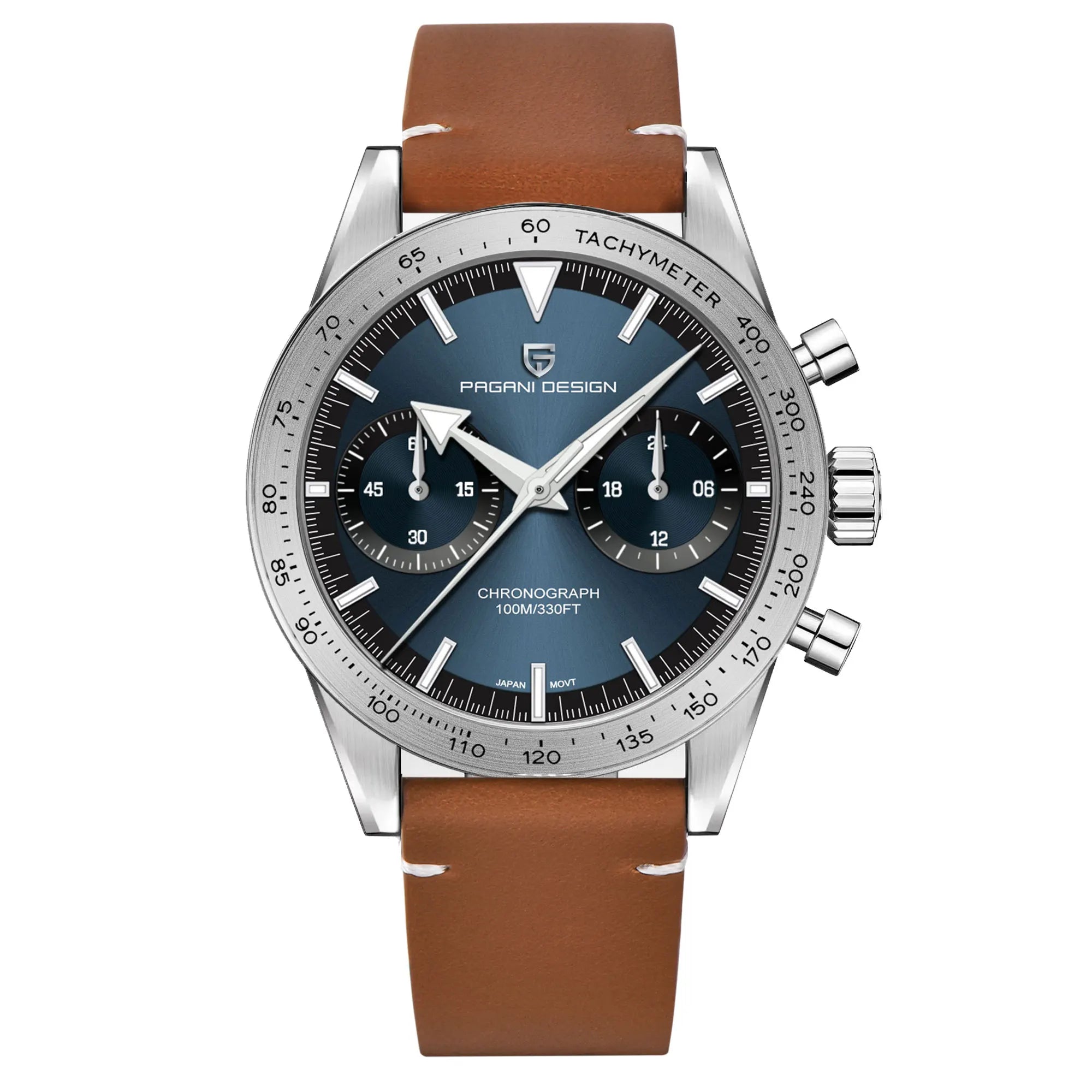 2026 New PAGANI DESIGN Retro Mens Watches Moon Quartz Watch For Men Speed Sports Chronograph AR Sapphire VK64 Clock Reloj Hombre