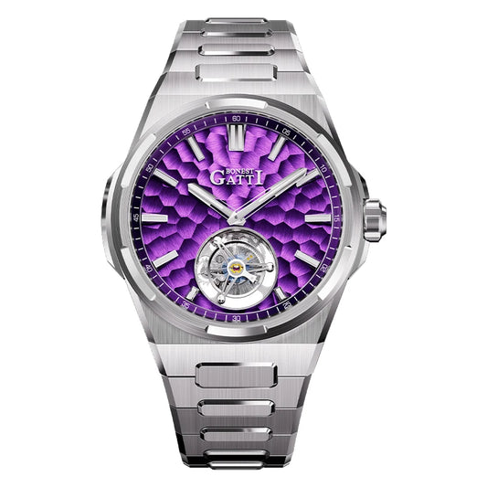 ChronoState BONEST GATTI BG7005 – 43MM Tourbillon Skeleton Watch | Sapphire Crystal Mechanical Timepiece