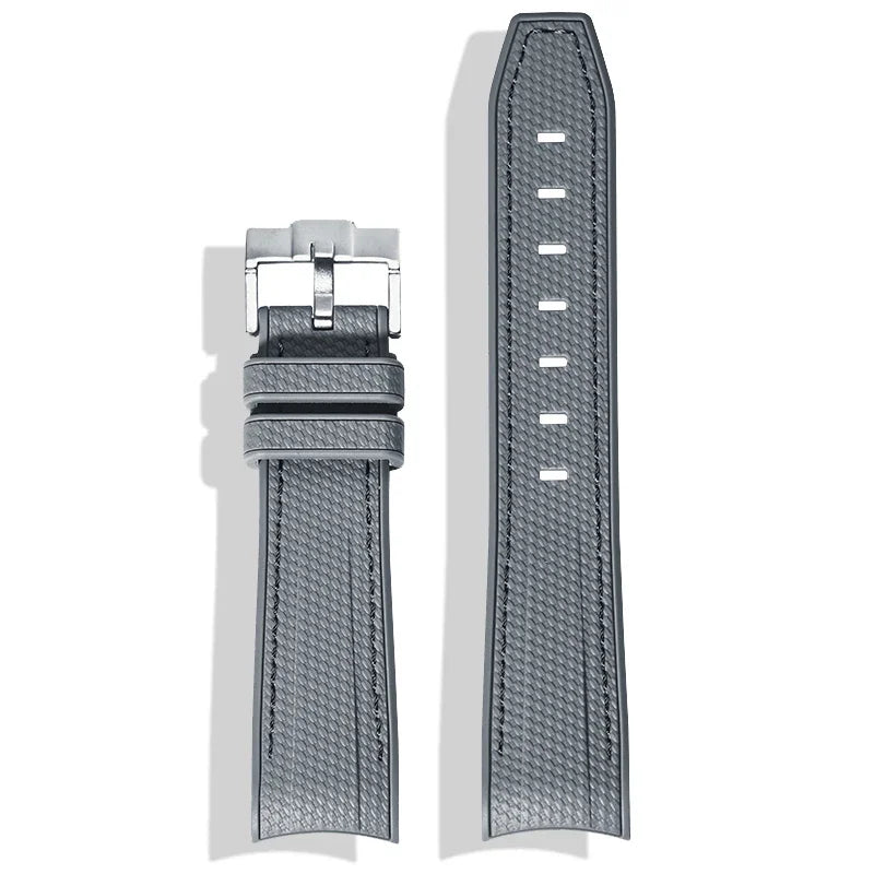 Rubber Watchband for Swatch X Omega Joint MoonSwatch Waterproof Sport 20mm Watch Strap Silicone Curved End Band for Men Women