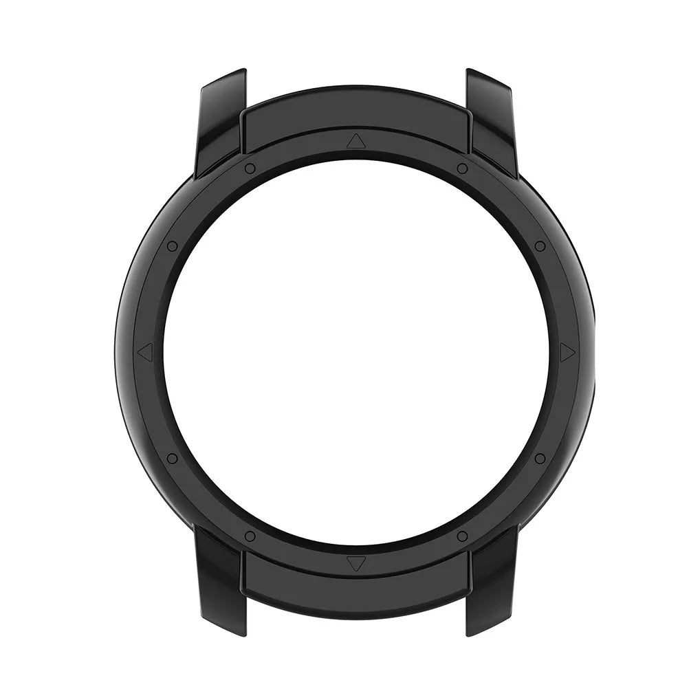 Smart Watch Protective Case Black Pc Cover Compatible for Ticwatch Precise Cutouts Dirt Protection Lightweight Fashionable