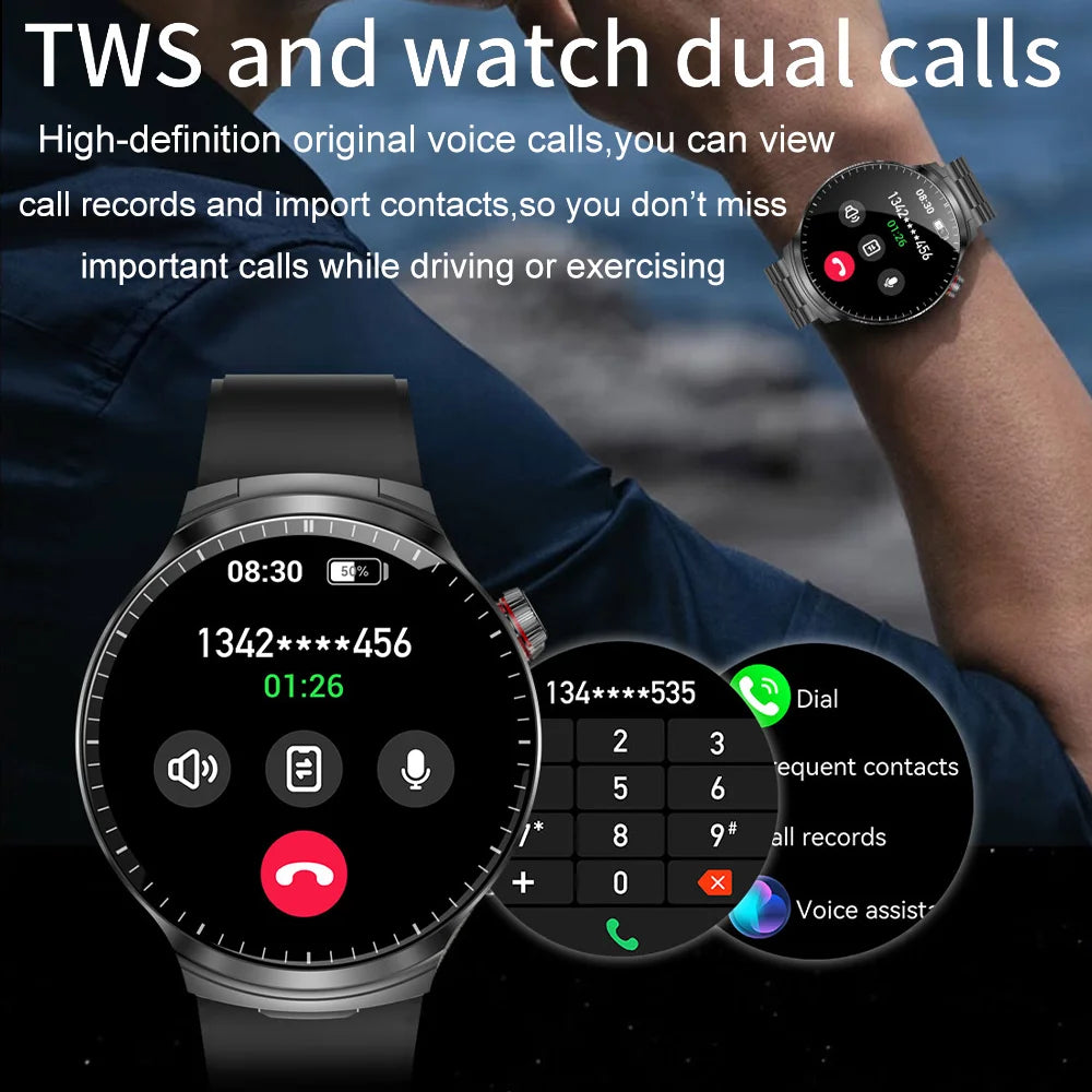 For Xiaomi New 2 in 1 Smart Watch With Earbuds Smartwatch TWS Bluetooth Earphone Heart Rate Blood Oxygen Monitor Sports Watch