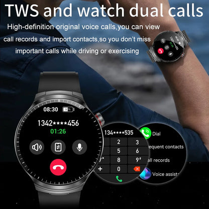 For Xiaomi New 2 in 1 Smart Watch With Earbuds Smartwatch TWS Bluetooth Earphone Heart Rate Blood Oxygen Monitor Sports Watch