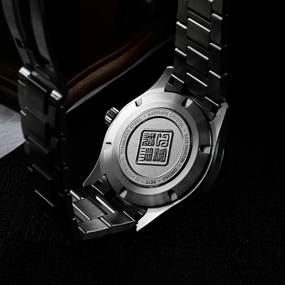 San Martin SN0150 Watch Luxury Automatic Mechanical Watches