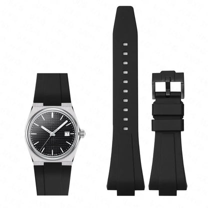 Silicone Strap For Tissot PRX 35MM/40MM Series Men Women Casual Fashion Replacement Rubber Strap + Quick release tools