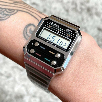 Casio watch for men top luxury fashions Calculator Model  Personalized trendy style relogio masculino часы женские  A100WE-1A/7B