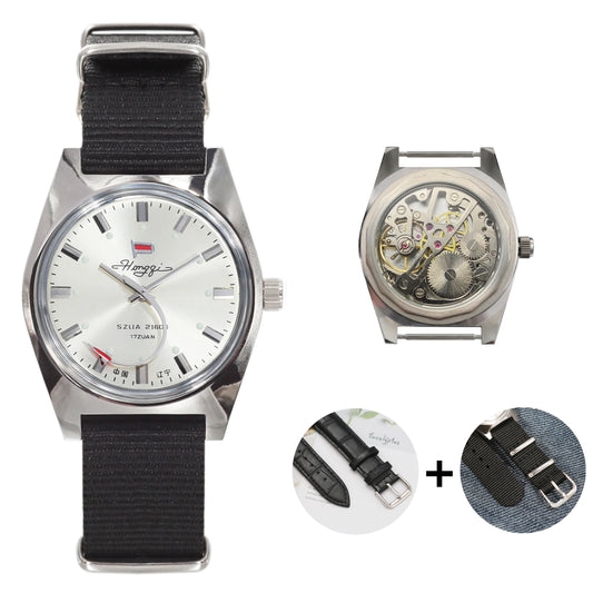 ChronoState Shanghai 8120 – 36MM Retro Mechanical Watch | Manual Movement Vintage Men’s Watch