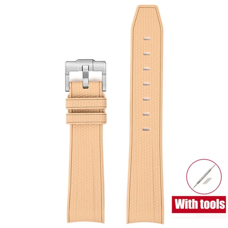 20mm Diving Strap for Omega X Swatch Joint MoonSwatch Men Women Arc Curved End TPU Rubber Bracelet for Rolex Watch Band Tools
