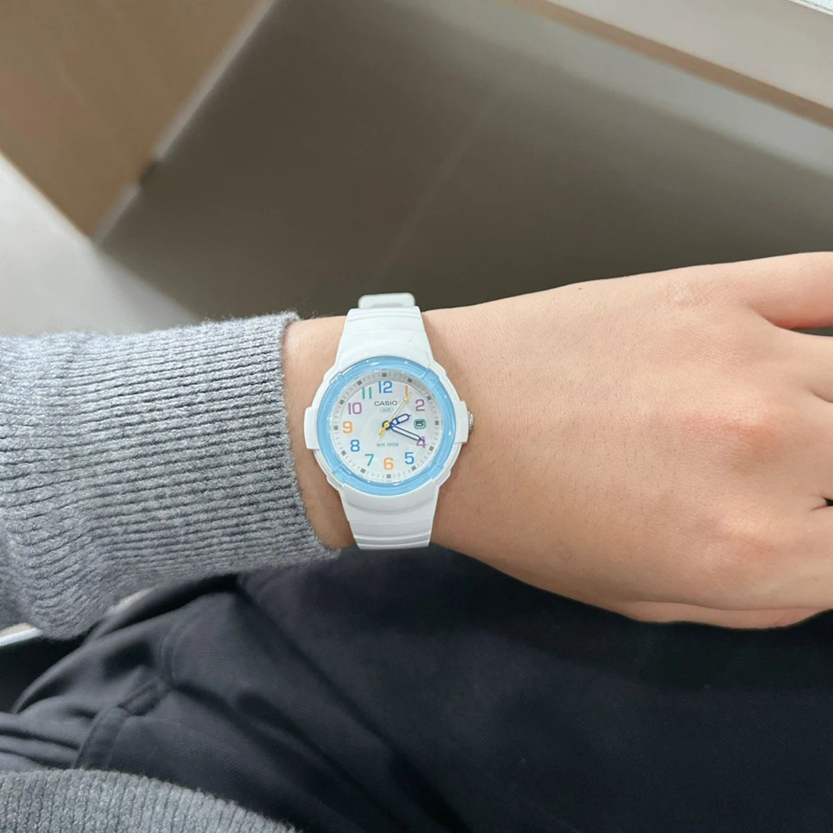 Casio Teenagers watch Bright Colors Fashion Outfits 2026 New Model LX-800H Series