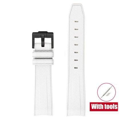 Rubber Watchband for Swatch X Omega Joint MoonSwatch Waterproof Sport 20mm Watch Strap Silicone Curved End Band for Men Women